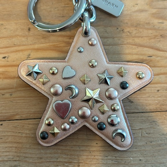 Coach Stardust Studs Star Bag Charm - Picture 3 of 8
